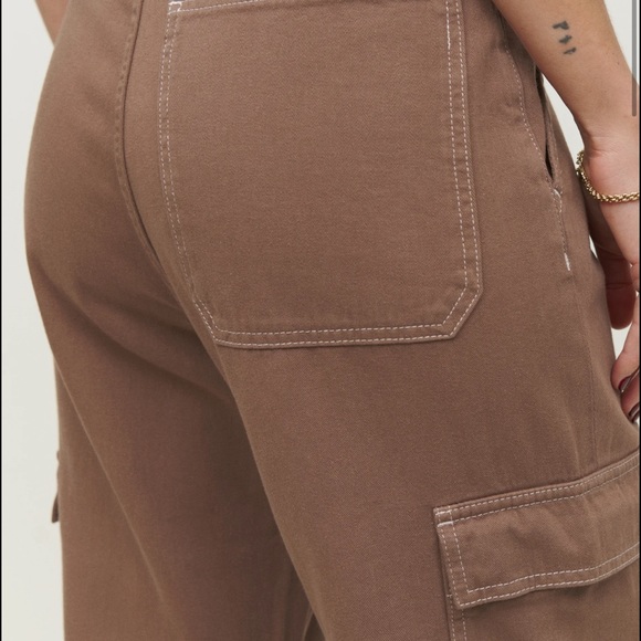 Reformation brown cargo pants - Picture 8 of 9